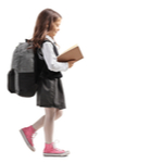 kid walking